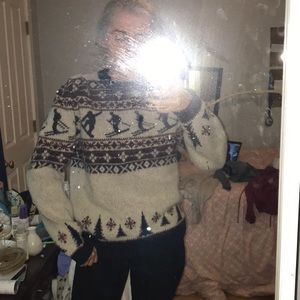 Lands end ski sweater